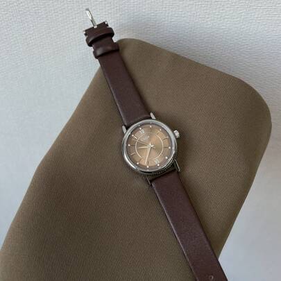 1pc CILOA New Vintage Elegant Waterproof Ladies' Casual Watch