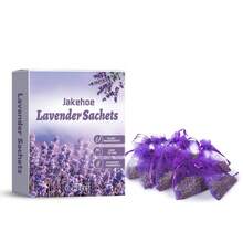 Lavender Sachets Naturally Fresh And Long-Lasting Floral Fragrance Wardrobe Shoe Cabinet Odor Home Portable Sachet Lavender Flower Buds For Drawers And Closets Smell Fresh Scents - Màu tím - Xem 2