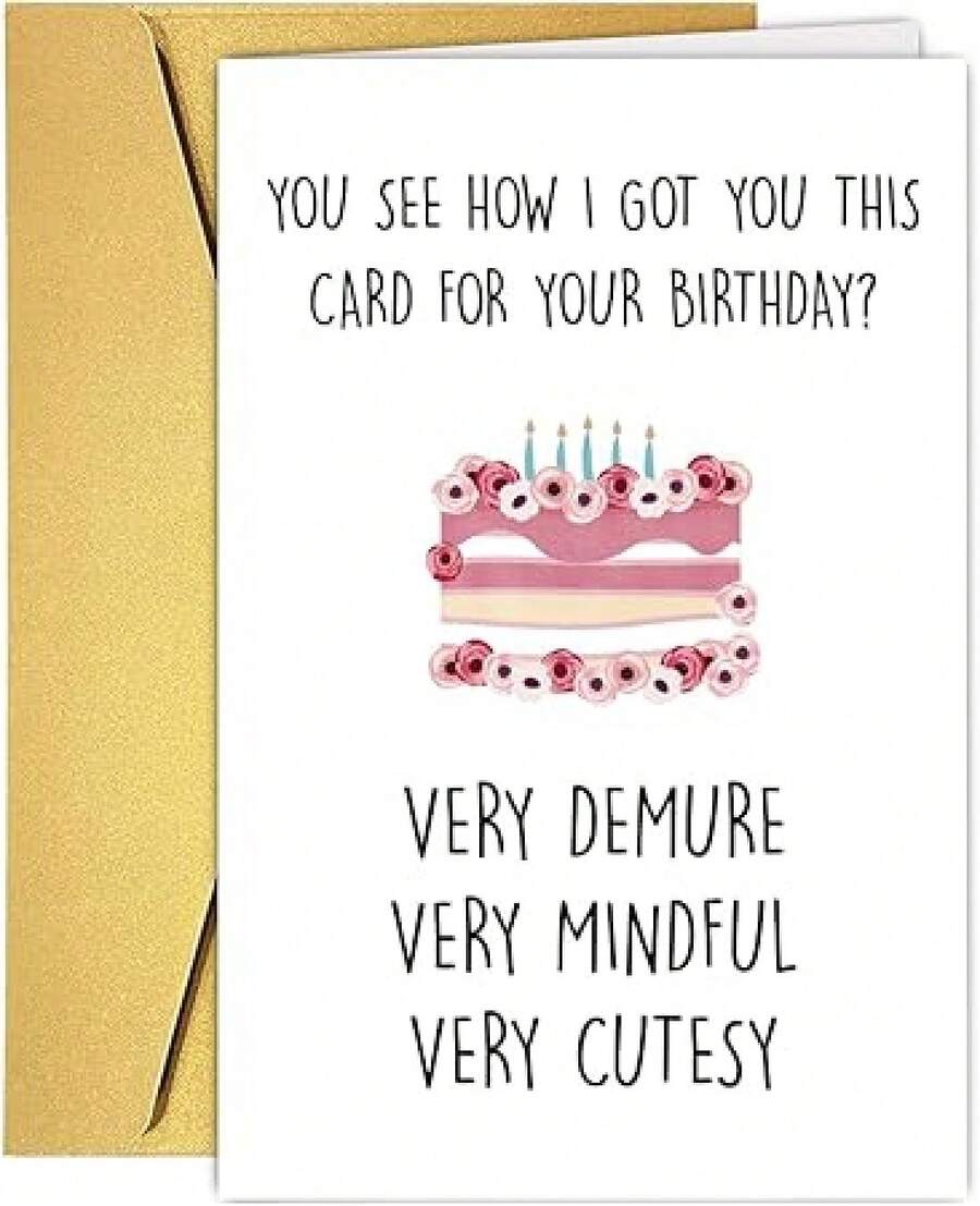 Funny Birthday Card, Humorous Friendship Day Birthday Card,  Birthday Gift - #2_ - 查看 1