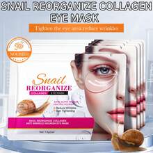 Snail Collagen Eye Mask, Fades Fine Lines, Dark Circles And Puffiness, Moisturizes And Nourishes Eye Care - Multicolor - View 1