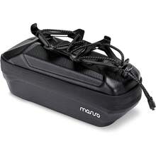 MOSISO Bolsa para Bicicleta Impermeable EVA Cuadro,Teléfono Soporte Bolso Tubo Superior para Teléfono Bicicleta Accesorios para Ciclistas de Carretera Montaña,Negro - 1 - Ver 9