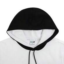 Sudadera con capucha unisex Puma, ajuste neutro, ropa deportiva de primavera/otoño, sudadera para estudiantes, 534158 - Blanco - Ver 6