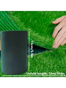 Outdoor Artificial Grass Carpet, Artificial Grass Seam Tape, Self-Adhesive Waterproof, Wear-Resistant Seamless , Suitable For Sports Fields + Yards + Plant Protection, Football Field Fixation, Plastic Synthetic Grass Mat, Easy To Install Fake Grass, Outdoor Artificial Grass Carpet, Outdoor Garden Decor, No Electricity Required, For Balcony Decoration, Green Plant Replacement
