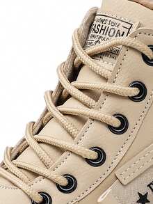 Boy's Winter Boots - Non-Slip Sole, Comfortable Insole And Warm Lining - PU Synthetic Material Upper - Black Boots Suitable For Cold Weather, Casual And Formal Occasions - Easy To Clean Shoes, Winter Shoes, Cold Weather Shoes, Fashionable Boot Design, Durable Anti-Slip Shoes, Seasonal Shoes, Fashionable Shoes, Comfortable Lining, Office Wear, Icy Cold Weather Wear, Cold Climate Wear, Fashionable Boy's Apparel