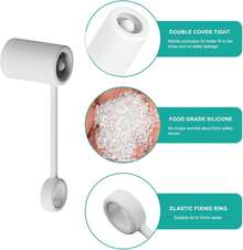 Zizga 4Pcs Silicone Straw Covers Compatible With  Cups,10mm Dust-Proof Straw Caps For   Or Other Straw Tumbler, (Stripes)