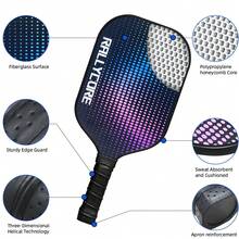 Perfect Pickleball Gift Set For Men & Women  Includes 2 Paddles, 4 Balls, Carry Bag,  Adult Beginn - 白色 - 查看 5