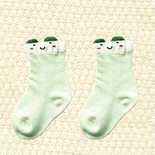 透气吸汗 10 双装中筒袜 - 涤纶混纺，可爱时尚，四季皆宜 - 彩色 - 查看 14