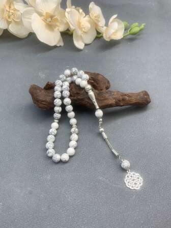 1条33颗10毫米念珠手链，伊斯兰礼物，适合穆斯林祈祷