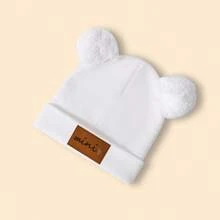 6pcs Baby Knit Hats, 8 Colors Available, Thick & Warm For Winter, Minimalist & Cute Style, Suitable For 1-6 Years Old Children Outdoor Hiking/Skiing And Daily Winter Wear