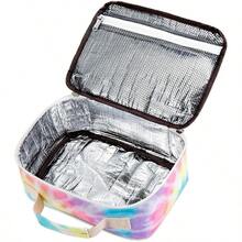 Lunch Box Boys Girls Insulated Lunch Cooler Bag Reusable Lunch Tote Kit For School Travel 094 Tie Dye