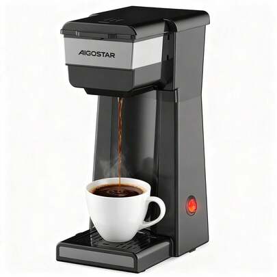 Cafetera Eléctrica De Goteo Personal 700w, 420ml, Operación Con Un Solo Botón, Ideal Para Oficina, Caravana Y Dormitorio, Aigostar