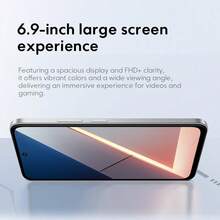 POCO M7 Global Version Smartphone NFC Massive 7000mAh (Typ) Battery 33W Fast And 18W Reverse Charging Immersive 6.9" FHD+ Display 144Hz AdaptiveSync Refresh Rate Powerful Snapdragon® 685 Up To 16GB RAM With Memory Extension Clear 50MP AI Dual Camera Xiaomi HyperOS 2 IP64 Side Fingerprint Sensor AI Face Unlock - Blue - View 5