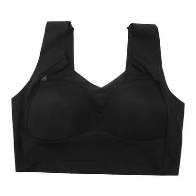 Bralette deportivo, sujetador deportivo inalámbrico de nylon 3pcs sin costuras sinuoso transpirable para la dama para correr el ciclismo