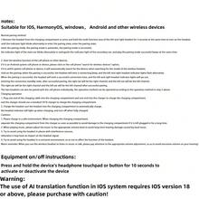 New Senyang True Wireless In-Ear Comfortable Sleeping Headset Music Earbuds Video TWS HIFI Dolby Bass ACC Stereo HD Calling Earphones Adapted For Android Compatible With Iphone Cellphone Gaming Earpieces Couples Smart Headphones - Nhiều màu - Xem 5