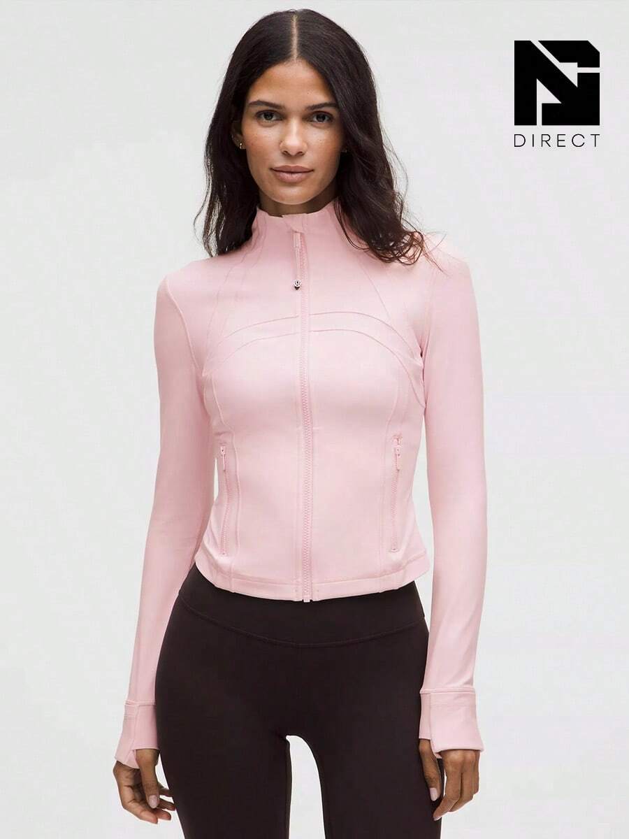 Lululemon Define Cropped Jacket Nulu BLLP-Perfect Easter Gift - Màu hồng hạnh phúc - Xem 1