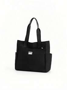 1 Stück große Kapazität Segeltuch Shopper - Diese modische Umhängetasche eignet sich für Arbeit und Lässig, kann als Strandtasche, Büchertasche, Medizintasche, Krankenschwestertasche oder Wäschetasche verwendet werden. Mit anderen Worten, es ist eine unverzichtbare praktische Tasche für jede Frau. Egal ob Sie geschäftig unterwegs sind, arbeiten oder den Alltag bewältigen, diese strapazierfähige Shopper-Tasche wird Ihr zuverlässiger Begleiter sein und ist sehr leicht zu reinigen.