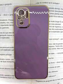 Capa de celular compatível com Redmi Note 10 4G e Note 10S Nevoa - Roxo - Visão 4