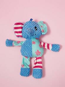 PETSIN Color Random Durable Squeaking Elephant Plush Dog Toy - Bite Resistant, Suitable For All Breeds Of Teeth Cleaning Design, Suitable For Holiday Gifts For Small And Medium-Sized Dogs, Sound Toy Is The Best Birthday Gift To Keep Them Busy - Blue - View 12