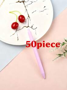 1/5/10/20/50pcs Customized Text/Logo Macaron Color Neutral Pens, Simple Push-Type Signing Advertising Pens For Students, Office Supplies, Ideal For Anniversary Commemorations Or Bridesmaid Gifts, Personalized Luxury Advertising Neutral Pens With Engraved Text, Personalized Wedding Gifts, Motivational Pens For Employees, Teacher Gifts, Corporate Gifts, Student Gifts, Customized Wedding Gifts, Coworker Gifts, Halloween Gifts,Office Decor - 彩色 - 查看 18