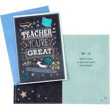 Teacher Appreciation Card Assortment For Day Care Preschool Elementary School Graduation Or Back To School 8 Cards With Envelopes - Multicolor - View 2