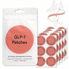 GLP-1 Patches By Kind Patches Unisex,Firming Skin Care Women,GLP 1 Patch Body Care Mild All Skin (1 Pack - 30 Count)