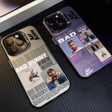 Custodia per telefono album d'arte compatibile con 17, 16, 15, 14, 13, 12, 11 Pro Max Air, multicolore, opaca, con effetto laser metallico aurora, compatibile con 17, 17 Pro, 17 Pro Max - Z4 - Visualizzare 3