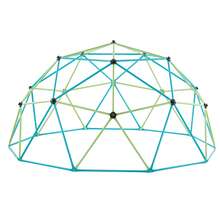 Climbing Dome, 10FT Geometric Dome Climber With Saucer Swing, 1000LBS Loading Kid's Jungle Gym Playground, Easy-Assembly Outdoor Backyard Climbing Equipment For Boys Girls 3 To 10 Years Old - 10FT 1000LBS for Boys Girls - View 8