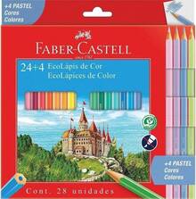 Faber-Castell Faber Castell Colored Pencils - 24色 4色粉彩 - 查看 1