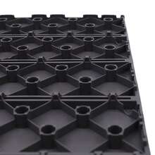 22 Pack Interlocking Deck Tiles, 30 X 30 X 1.6 Cm Plastic Patio Flooring Outdoor Waterproof, All Weather Use For Balcony Porch Backyard Poolside (Dark Gray) - 灰色 - 查看 11