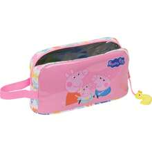 Safta Termiczna torba śniadaniowa Peppa Pig "Baby Pig" dla chłopców i dziewczynek – torba śniadaniowa Peppa Pig z wnętrzem ocieplanym, uchwytem z boku i przegrodą na zamek, idealna do szkoły lub parku ⚫ Darmowa wysyłka ✅ Dostawa w ciągu 24/48 godzin do Hiszpanii (półwysep) - Różowy - Zobacz 5