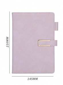 个性化激光定制，复古A5皮革装订笔记本，配有个性化软封面和书签 - 经典PU皮革笔记本，配有个性化软封面和书签 - 适合商务会议、大学生、爱情日记，返校季完美之选