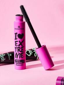 Essence 我爱极致丰盈睫毛膏，极致丰盈，打造戏剧性妆容效果，防水持久配方，质地柔滑，100% 纯素，超大灵活刷头，一笔即可实现全面覆盖，12ml/0.4 液体盎司。 - crazy volume mascara - 查看 6