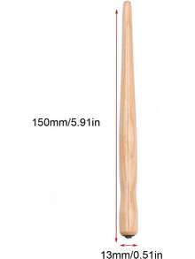 Cunyuer Dip Pen Nib Holder, 5PCS Sandalwood Professional Nib Holder Cartoon Calligraphy Painting Writing (Wood Color)