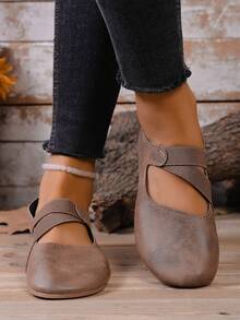 Women's New Fashion Soft Comfortable Versatile Slip-On Round Toe Flat Loafers