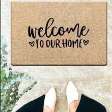 40x60 Cm Natural Coir Doormat With Heavy-Duty 100% PVC Backing – Non-Slip, Dirt-Trapping Brush Surface – 18–22 Mm Thick Durable Mat For Indoor & Outdoor Use MADE IN TURKEY - 棕色 - 查看 1