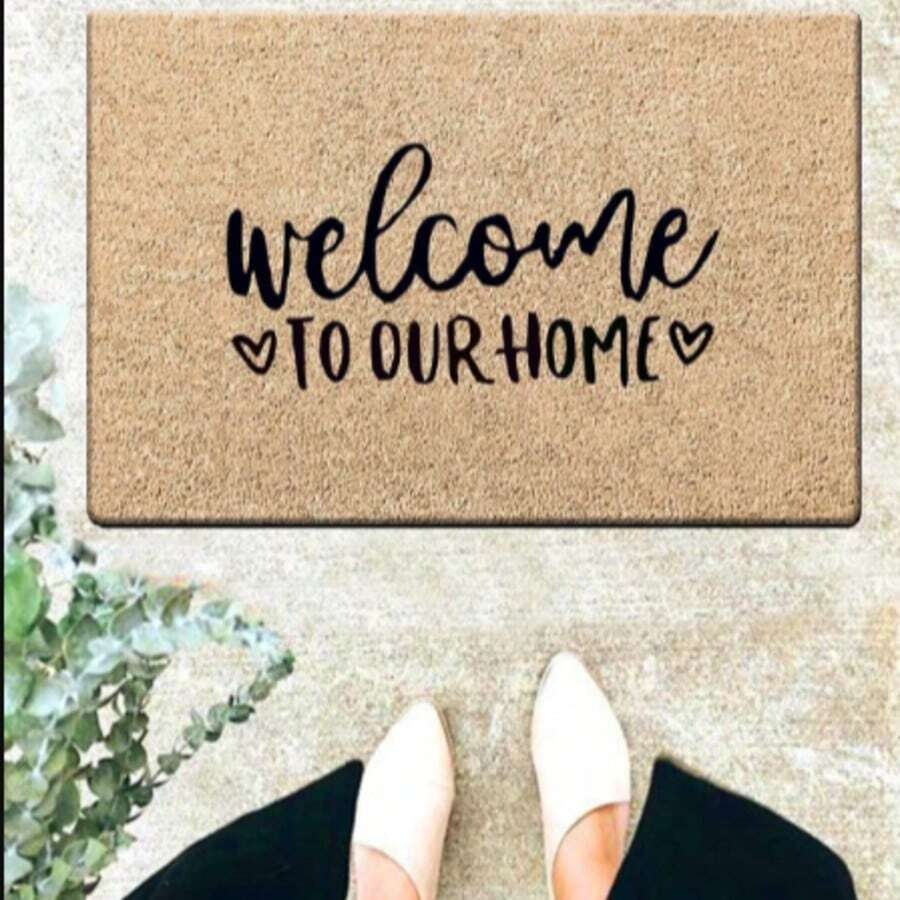 40x60 Cm Natural Coir Doormat With Heavy-Duty 100% PVC Backing – Non-Slip, Dirt-Trapping Brush Surface – 18–22 Mm Thick Durable Mat For Indoor & Outdoor Use MADE IN TURKEY - 棕色 - 查看 1