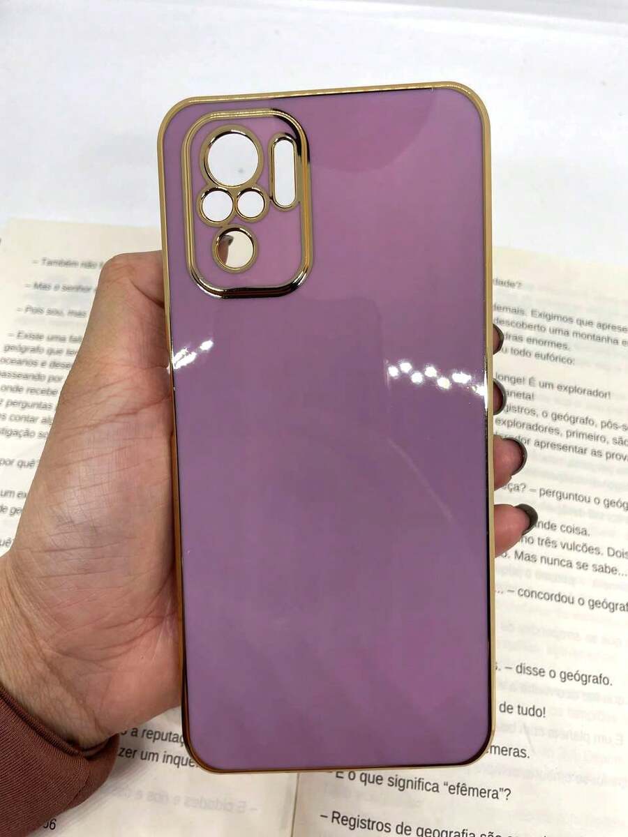 Capa de celular compatível com Redmi Note 10 4G e Note 10S Nevoa - Roxo - Visão 1