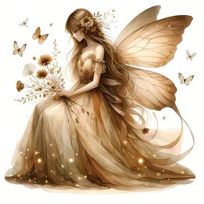 1/2/3 件金色蝴蝶仙子热转印贴纸 - 多色渐变熨烫贴花，耐用塑料材质，适用于 T 恤、连帽衫、牛仔裤、背包、帆布包和 DIY 工艺品，秋季装饰贴纸，有趣的图案，坚固的装饰补丁，时尚爱好者的必备品