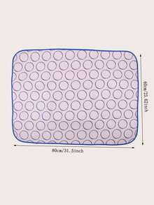 1pc Compact 6-Layer Ironing Mat With Hanging Design, High Temp And Moisture Resistant, Foldable For Travel And Home Use, No Electricity Needed