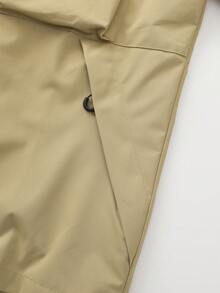 AHTELB AHTELB Herren einfarbige wasserdichte winddichte Jacke mit Kordelzug und Reißverschluss, lässiges Langarm-Reißverschluss-Taschen-Design Oberbekleidung für Outdoor-Aktivitäten, Herrenbekleidung für alle Jahreszeiten, Herrenbekleidung