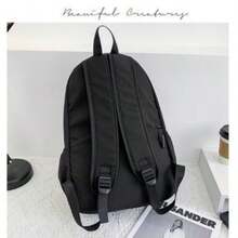 Backpack Bag Various Colors Reinforced Gym College Promotional - 粉色 - 查看 3