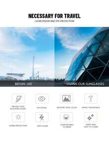 1pc Small Frame Y2K Style Fashion Glasses, Fashionable Personalized Glasses For Women, Suitable For Street Style, Vacation, Travel, Beach Accessories