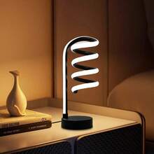 LED Modern Minimalist Mountain Road Desk Lamp, Creative Unique Shaped Table Lamp, Suitable For Room, Living Room, Bedroom, Bedside, Office, Desk, Decorative Lighting Mountain Road Lamp - 多色 - 查看 5