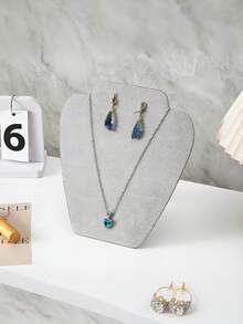 10/1pc,Jewelry Display Stand With Bust, Necklace, Pendant & Earring Holder, Tower Shaped Display Rack Valentine Day Back To School,Jewelry Display Stand, Bust Shape Necklace, Pendant, Earring Display Rack, Jewelry Tower Stand For Necklaces, Pendants, Earrings