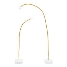 Upgraded Balloon Arch Stand Kit In Gold, Includes 1.5m & 2.5m Bendable Frames With Complete Accessories For Event Decor - Gold - View 12