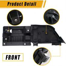 Boine Fuel Filler Door Housing Pocket Hinge With White Cover Compatible With 2015-2023 Transit 150 250 350 Gas Door Cap Replace CK4Z-5427936-A CK4Z5427936A