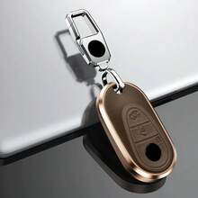 Funda de cuero de aleación para llave de coche, cubierta de carcasa para Mercedes Benz W223 Clase S300 S350 S450 S500 C300 C200 C260, accesorios de estilo - Negro - Ver 14