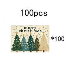 1 pieza/4 piezas/6 piezas/100 piezas Manteles individuales con diseño de árbol de Navidad - Protectores de mesa rectangulares de poliéster lavables a máquina, agarraderas decorativas para el comedor, suministros para fiestas, regalos de Navidad - Multicolor - Ver 11