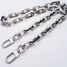 Chaîne de sac à main en métal - Sangle de remplacement pour sac à bandoulière et à l'épaule. Accessoire de quincaillerie et de charme de sac DIY. Cadeau pour femmes et hommes