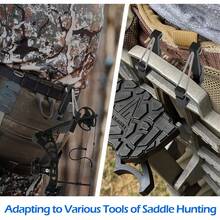 2 Pcs Molle Hook For Saddle Hunting/Bow Hunting/Climbing Sticks/Climbing Platform, Molle Accessories, Molle Clip For Saddle Hunting Accessories, Molle Hook And Loop